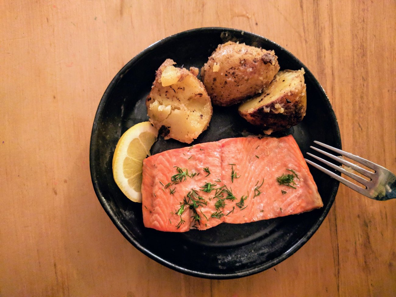 Salmon and Potatoes