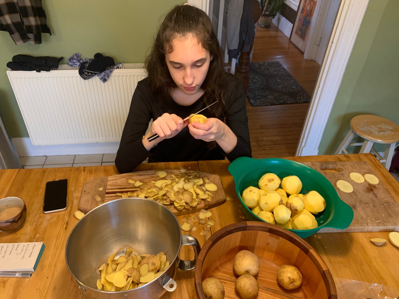 Potato Peeling