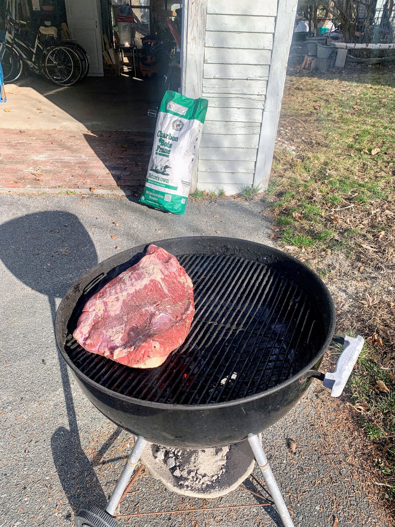 Brisket on the Grill